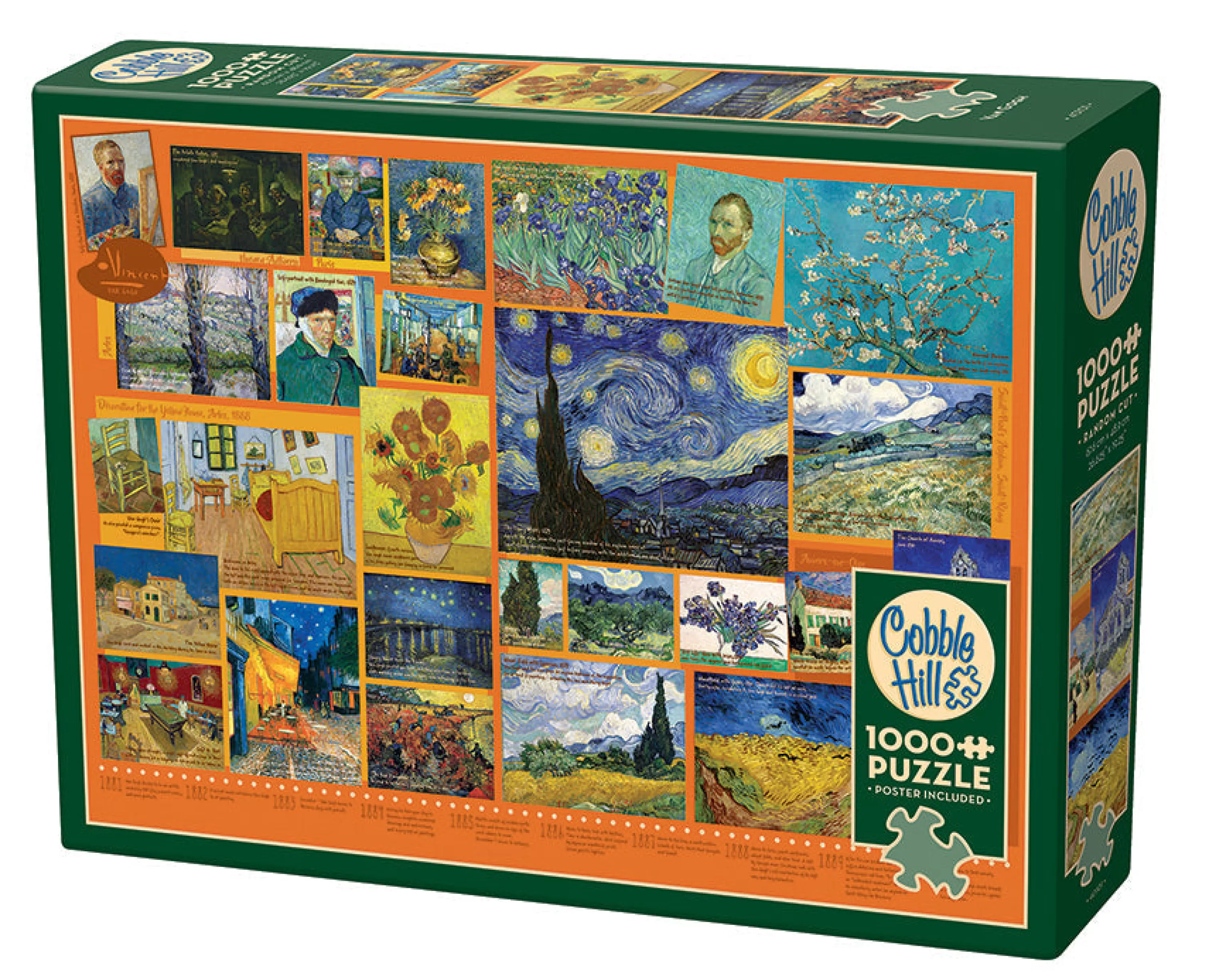 Nostalgia | Vintage^Cobble Hill Puzzles Van Gogh | 1000 Piece