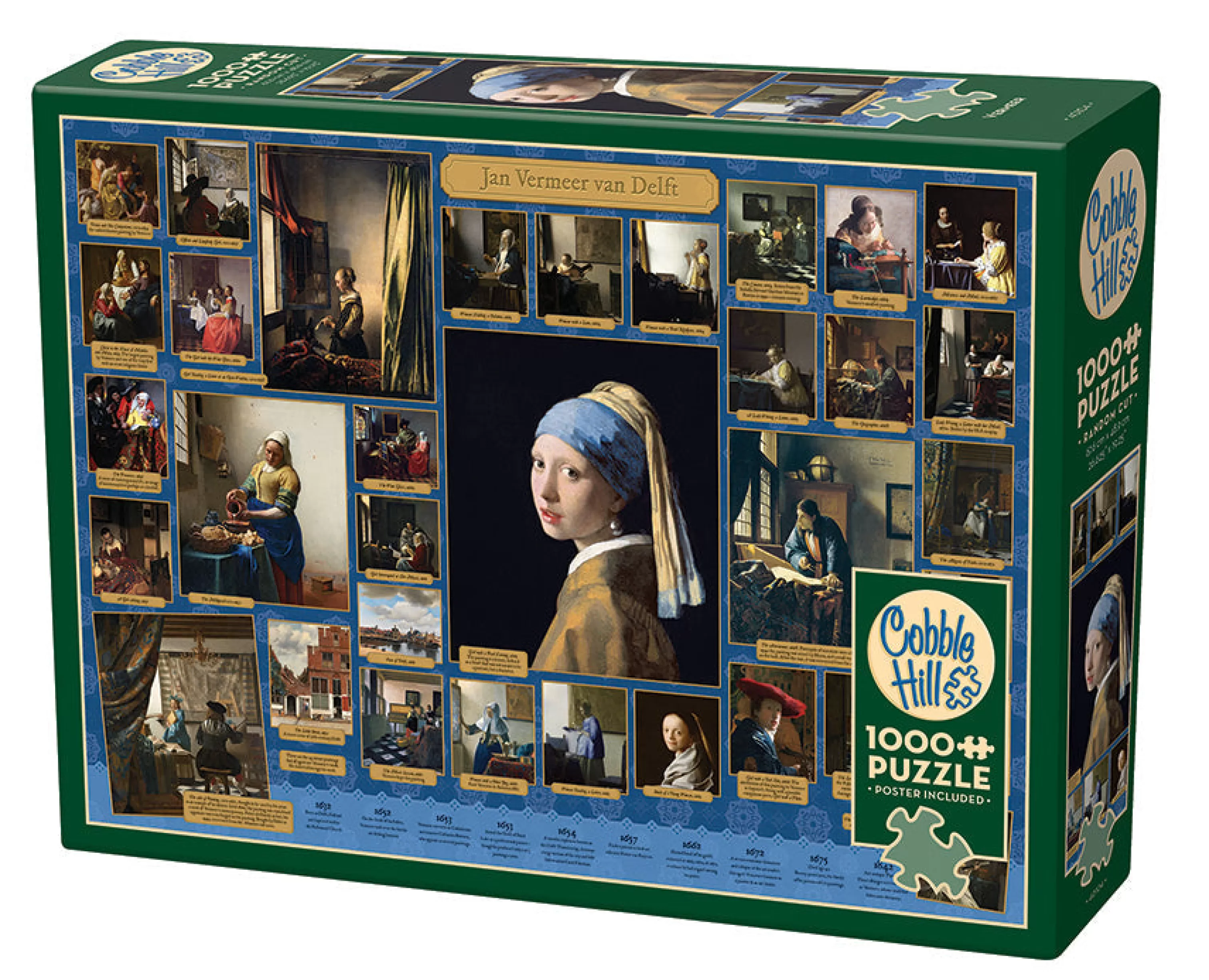 Nostalgia | Vintage^Cobble Hill Puzzles Vermeer | 1000 Piece