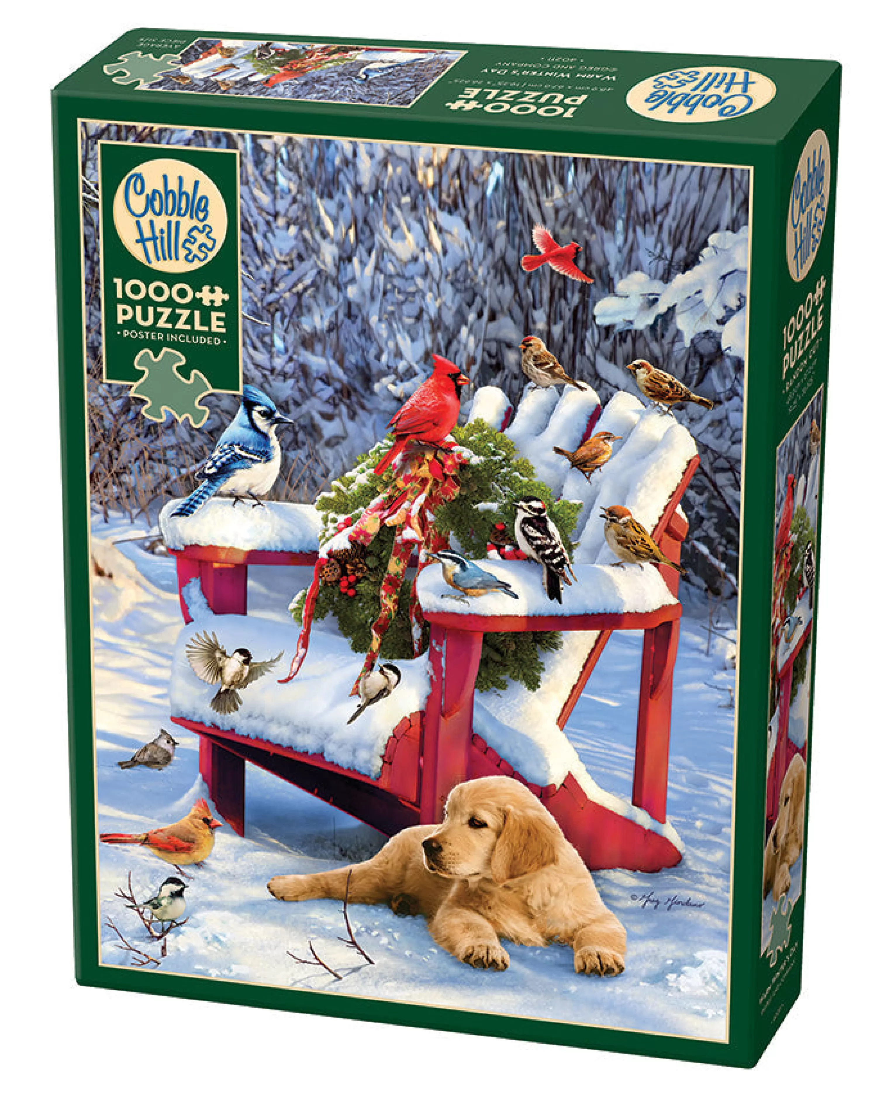 Wildlife^Cobble Hill Puzzles Warm Winter'S Day | 1000 Piece