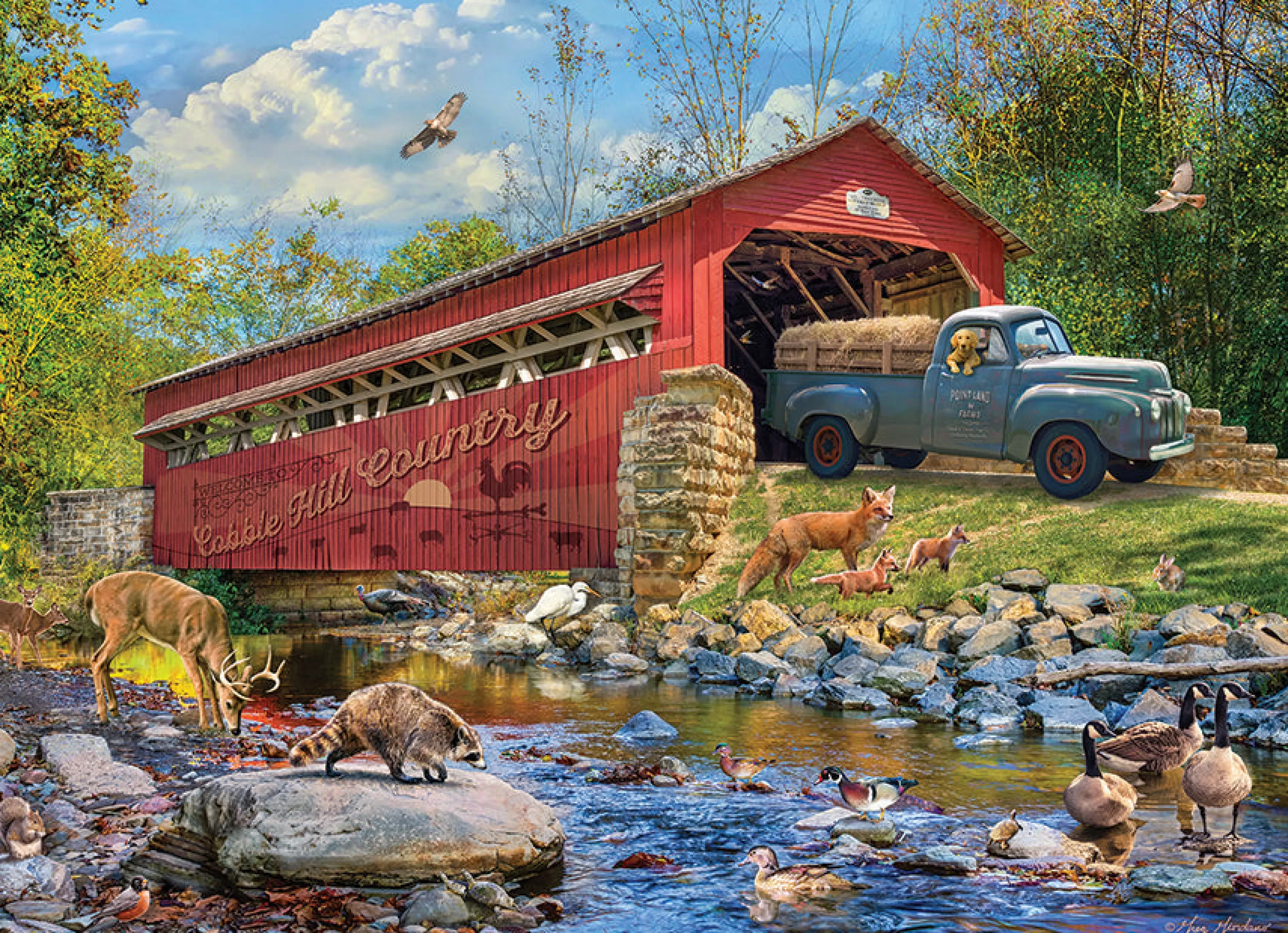 Wildlife^Cobble Hill Puzzles Welcome To Cobble Hill Country | 1000 Piece