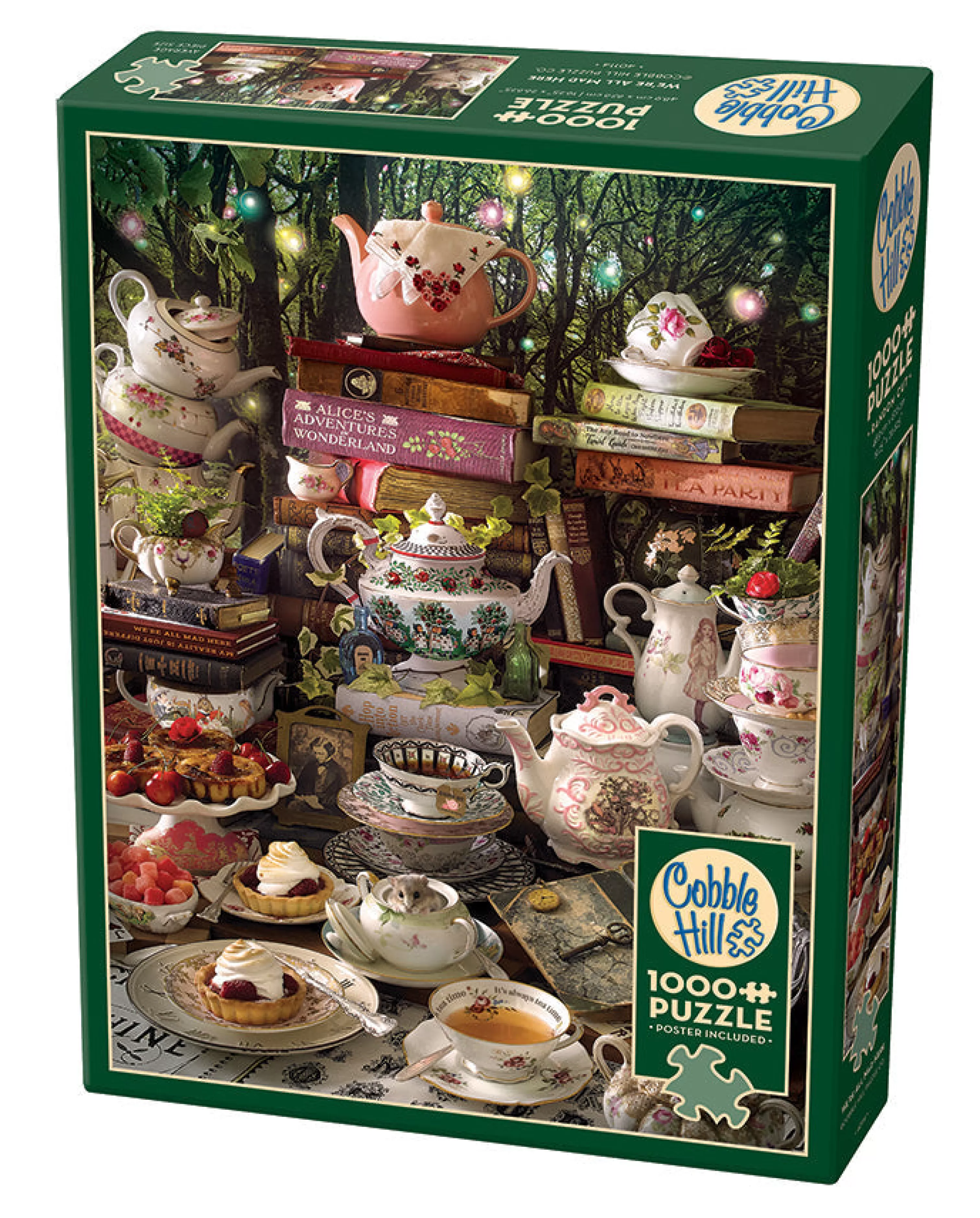 No Calories Puzzles^Cobble Hill Puzzles We'Re All Mad Here | 1000 Piece