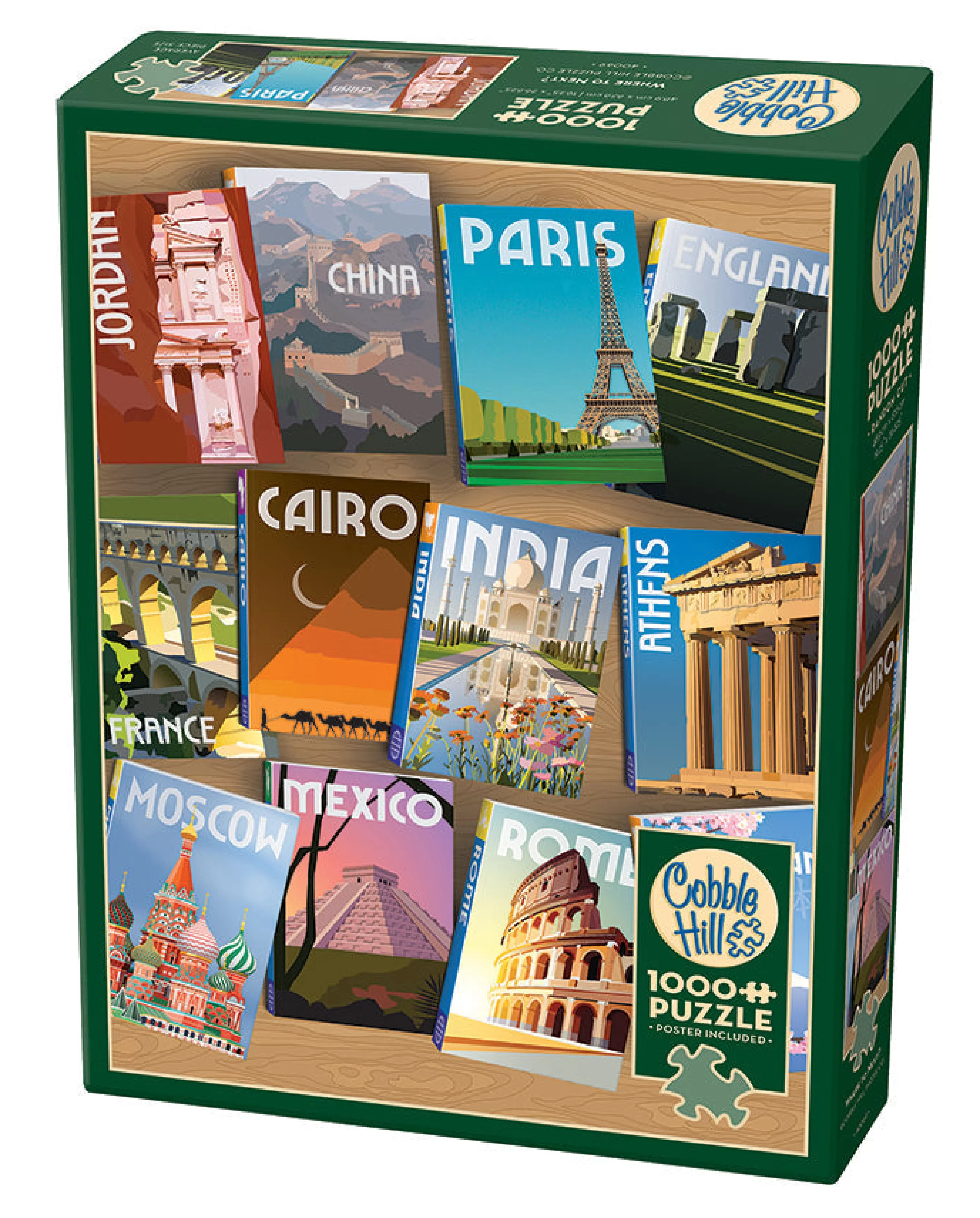 Books^Cobble Hill Puzzles Where To Next? | 1000 Piece