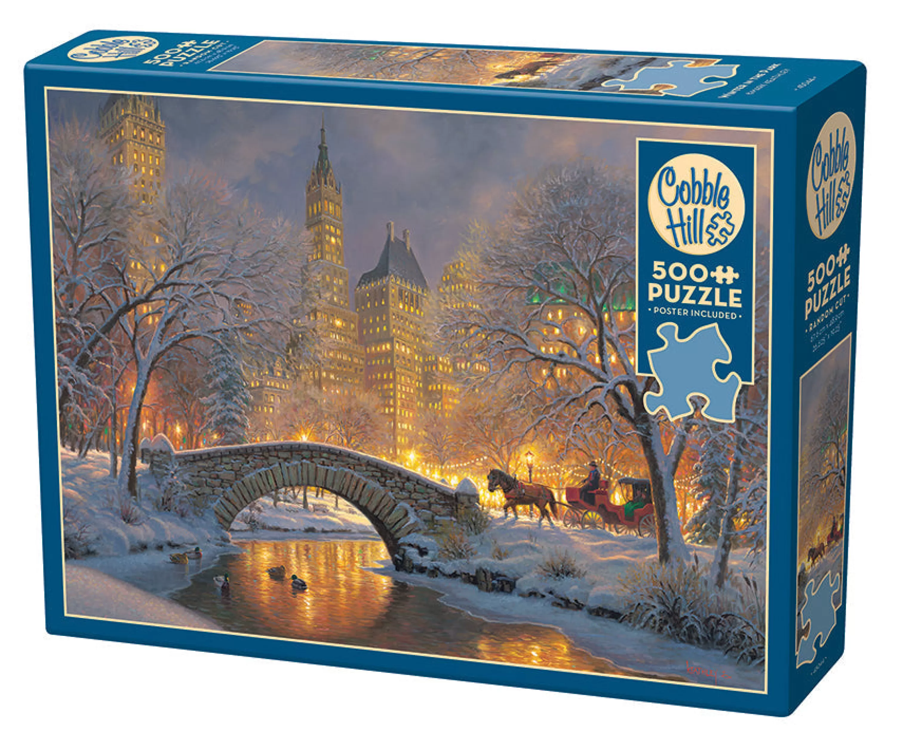 Winter^Cobble Hill Puzzles Winter In The Park | 500 Piece