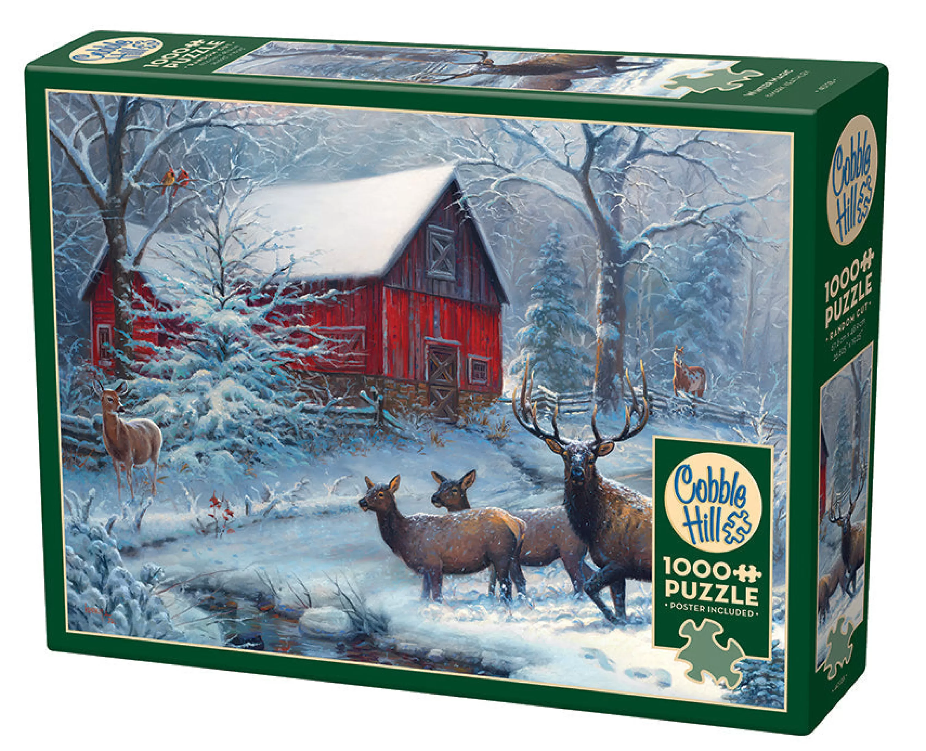 Wildlife^Cobble Hill Puzzles Winter Magic | 1000 Piece