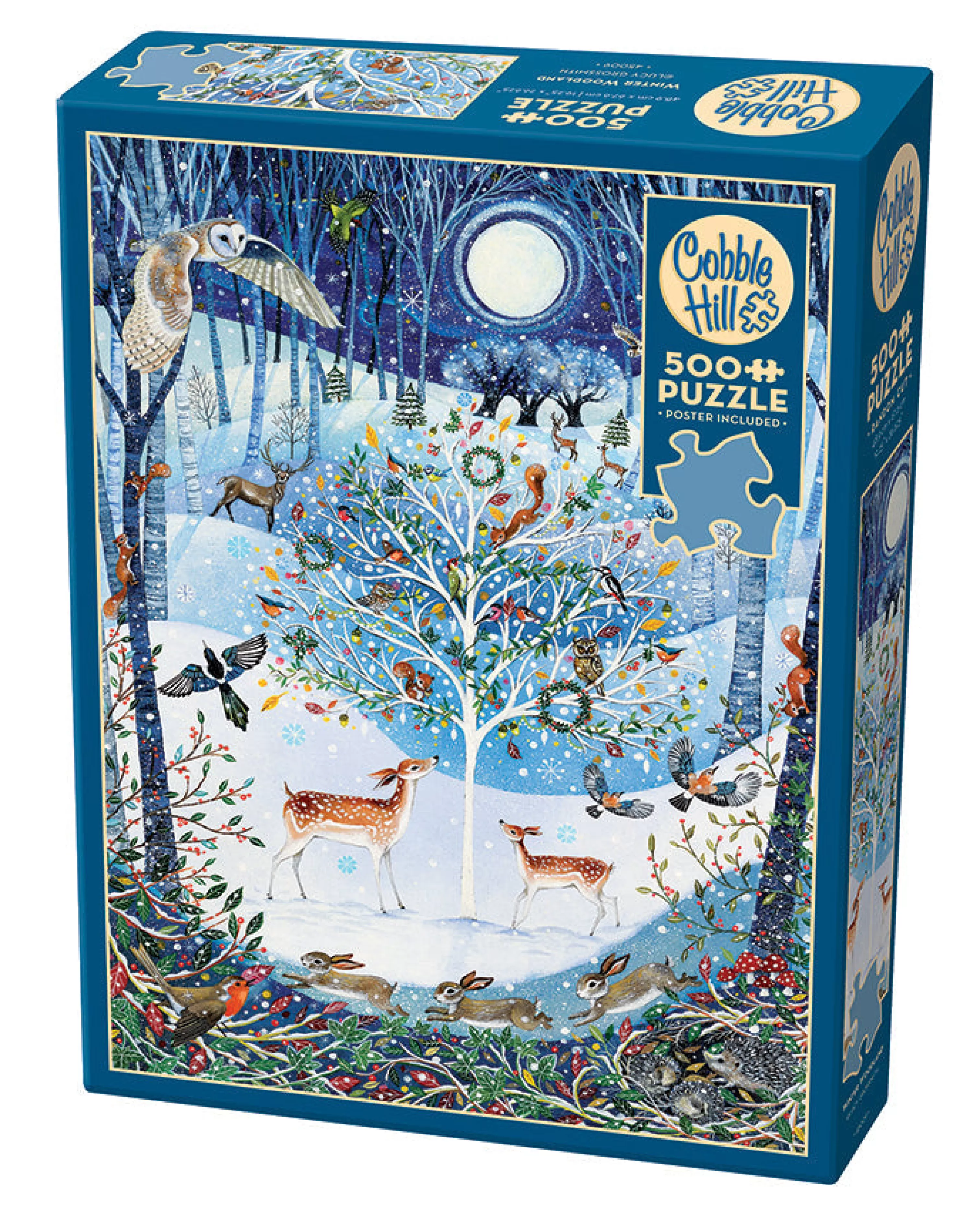 Winter^Cobble Hill Puzzles Winter Woodland | 500 Piece