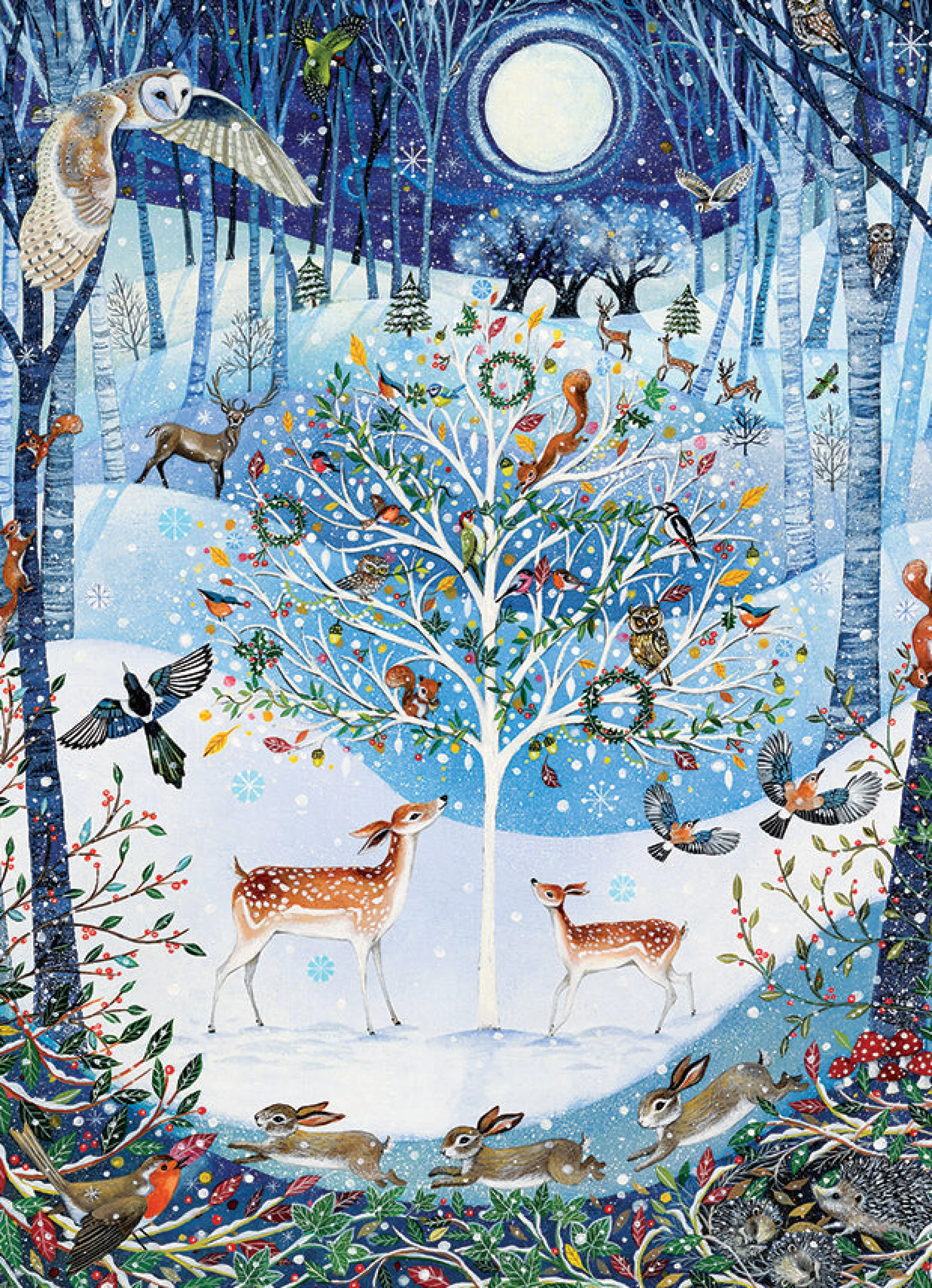 Christmas^Cobble Hill Puzzles Winter Woodland | 500 Piece